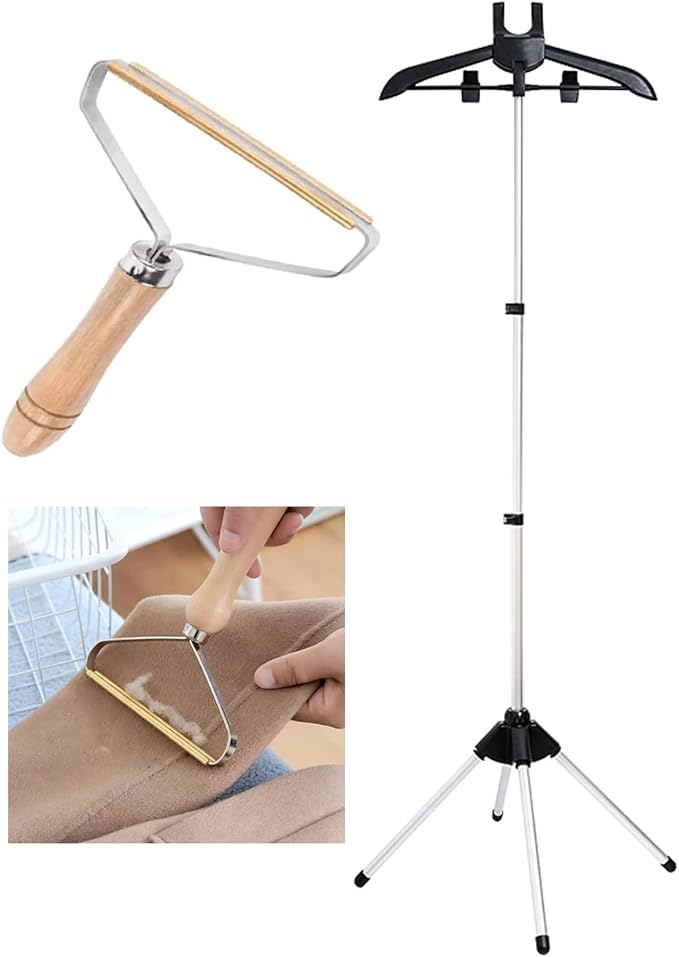Garment hanger for steaming clothes, Steam rack for clothes, Handheld garment by HomeToDou