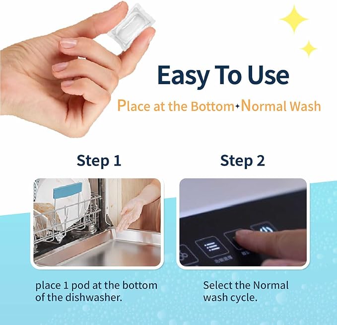 dishwasher pods, dishwasher detergent, dishwasher tablets, non toxic dishwasher - Image 3