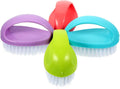 4pcs Multi-Color Clothes Scrubber and Shoe Washing Brush Set, Handheld Reusable by Unknown