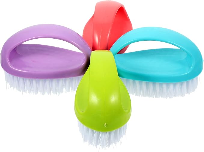 4pcs Laundry Cleaning Brush Set, Handheld Clothes and Shoes Scrubber by Unknown