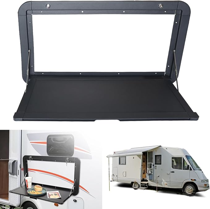 Foldable Rv Dinette Tables Campervan Outside Picnic Wall Mounted Table 31.5 x by HWHongRV