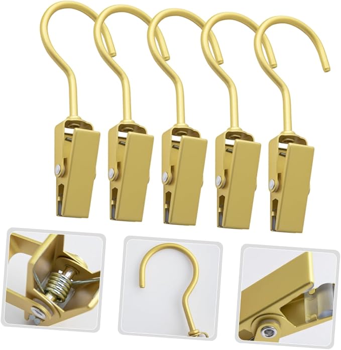 5pcs Laundry Hook Clips Pack Clip Hangers - Image 6