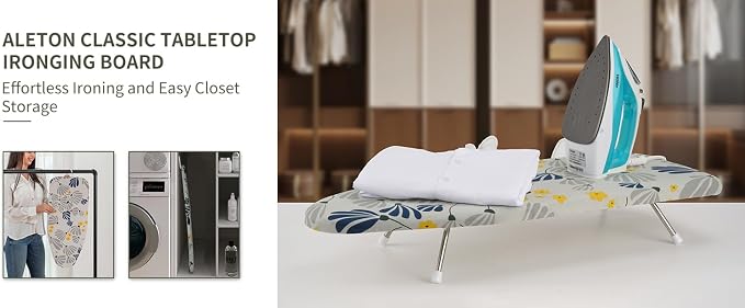 Tabletop Ironing Board 12"x29" – Portable Folding Ironing Board - Image 8