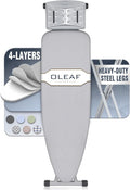 oleaf Ironing Board with Cover and Thicken Pad 43 x 13 Height Adjustable Full by oleaf