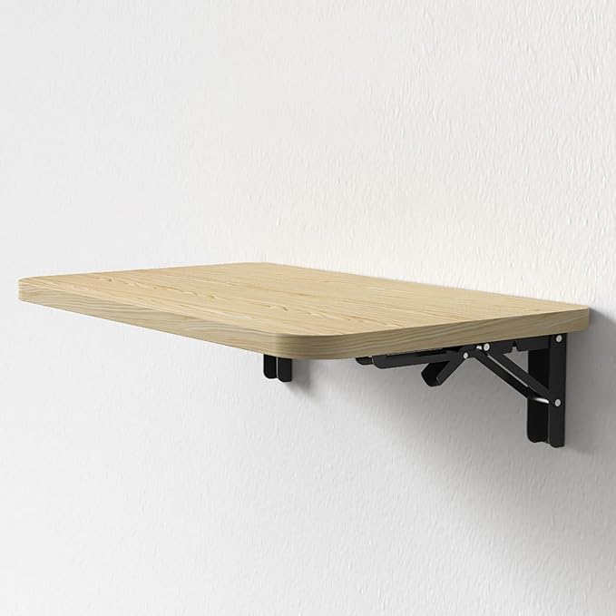 Wall Mounted Fold Down Desk Laundry Folding Wall Table Drop Leaf Wall Shelf by Unknown