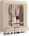 Portable Closet, Garment Rack, Heavy Duty Clothes Rack by WEALTHYHEART