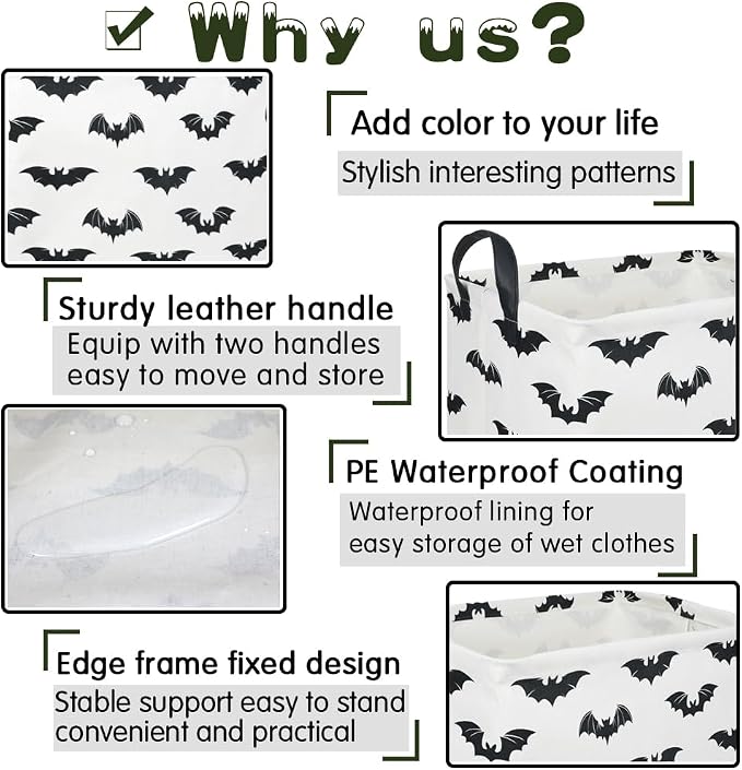 Easter Batman Basket, Collapsible waterproof storage basket, Batman toy decor - Image 6