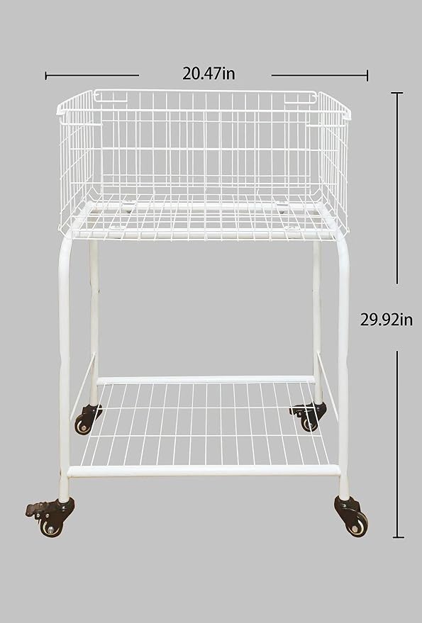 HENNZE--Basket for garments storage, easy moved - Image 8