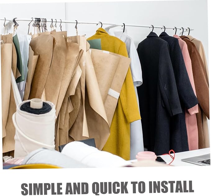 Ciieeo 50pcs Non-Slip Foam Hanger Covers Padded Suit Protector Strips Sponge - Image 9