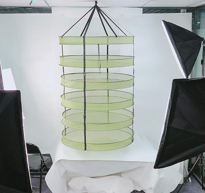 HORTIPOTS Herb Drying Rack 3 ft Hanging Dry Net 36 Inch - Image 8