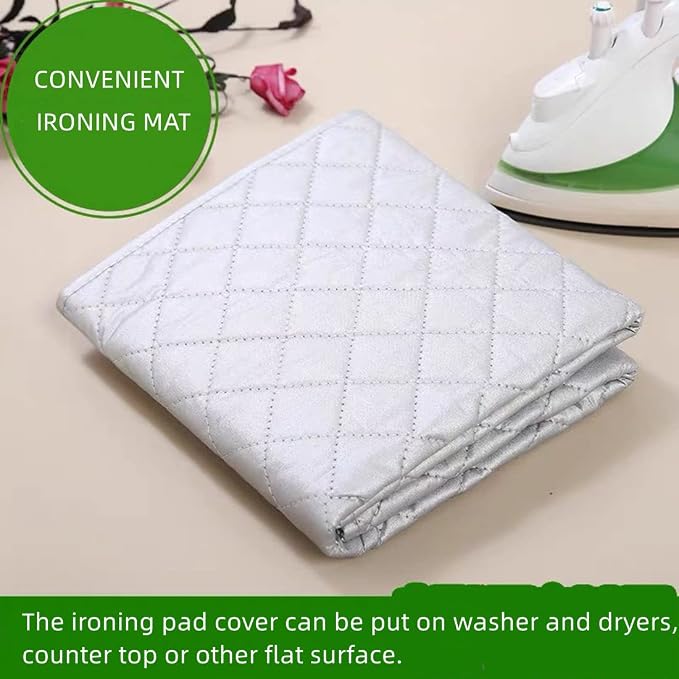 Ironing Mat for Table Top, Magnetic Ironing Mat Blanket Laundry Pad, Portable - Image 7