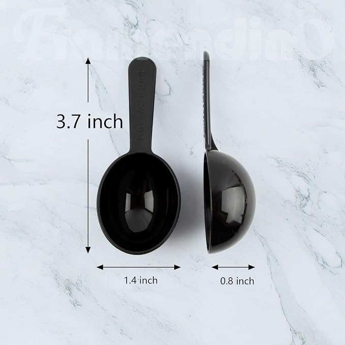 Framendino, 10 Pack Plastic Coffee Measuring Spoons Short Handle Scoops - Image 6