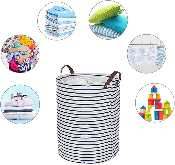 Large Laundry Hamper, Removable Laundry Basket, foldable fabric laundry basket - Image 6