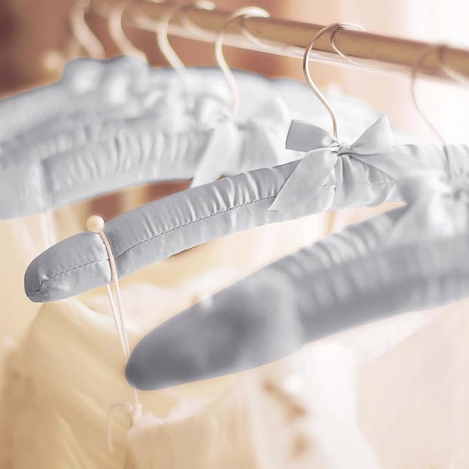 Jetec 24 Pieces Satin Padded Hangers - Image 6
