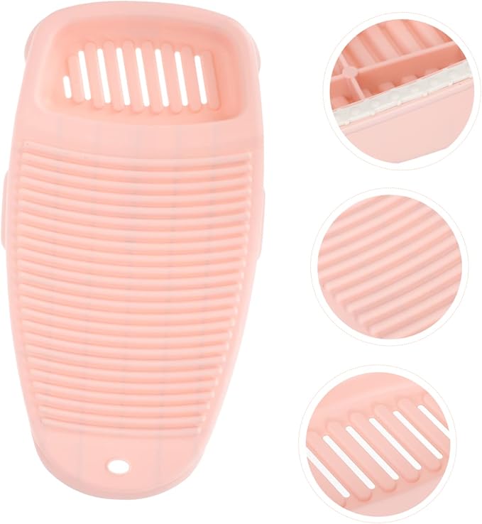 -Slip Laundry Scrub Board Sturdy Dormitory Washboard Mini Washing Board - Image 7