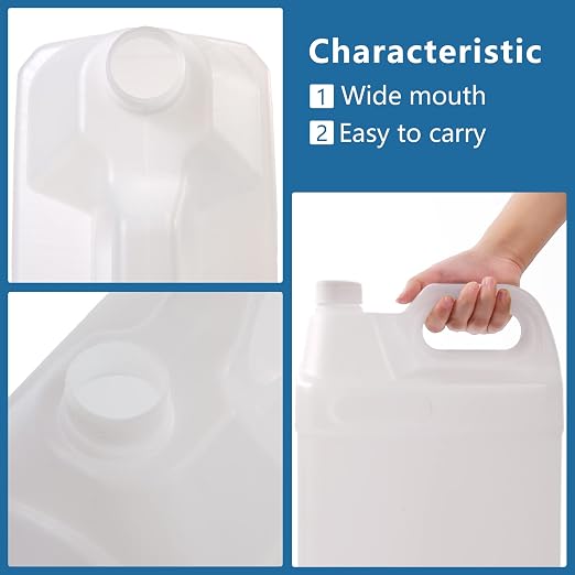 1 Pack 2.5 Gallon Clear Plastic Jugs - Image 4