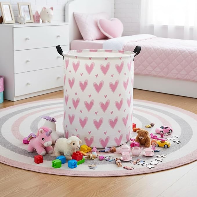 HIYAGON Baby Laundry Basket Baby Hamper - Image 5