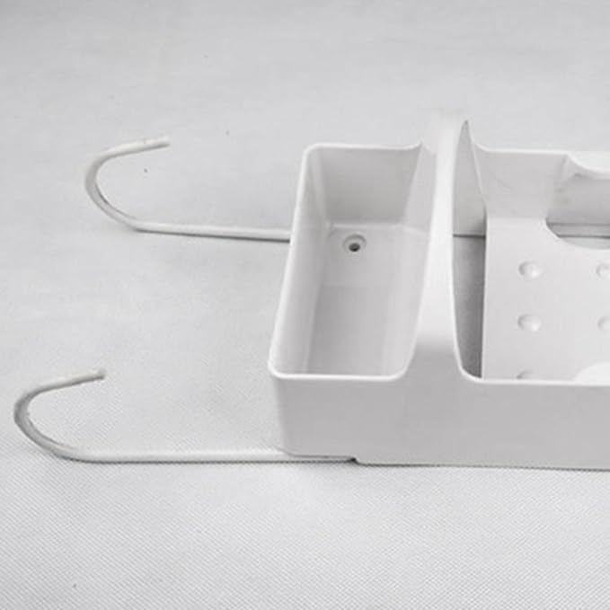 Wall Ironing Board Hanger with Hooks Iron and Ironing Board Storage - Image 4