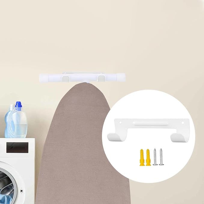 Ironing Board Hanger/Ironing Board Hook Ironing Board Holder Organizer/Iron - Image 4