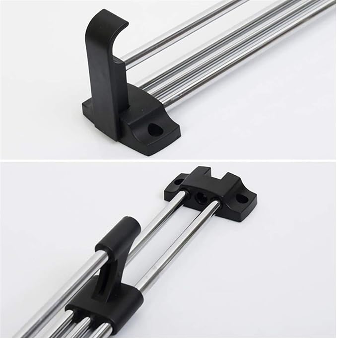 Closet Rod Garment Bar, Hanging Clothes Rods Closet Organizer Rack - Image 6