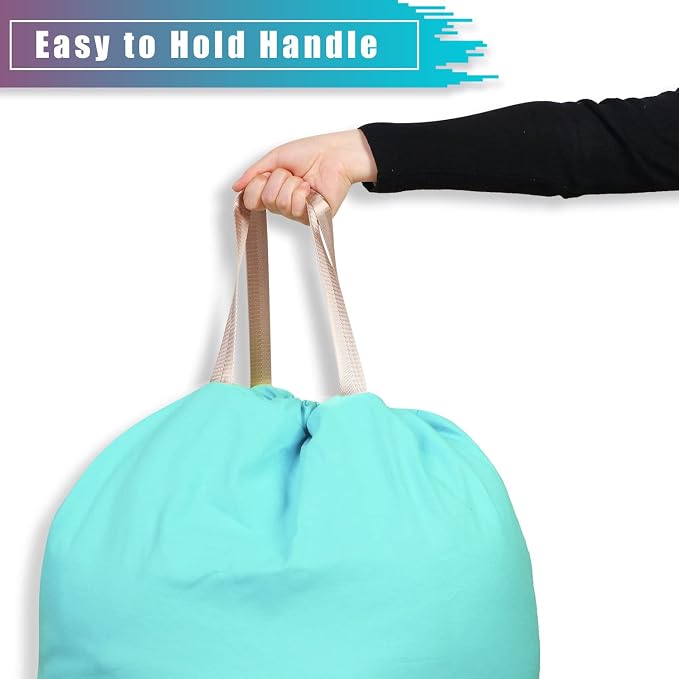 LOLOMLO Extra Large Canvas Laundry Bags - Image 3