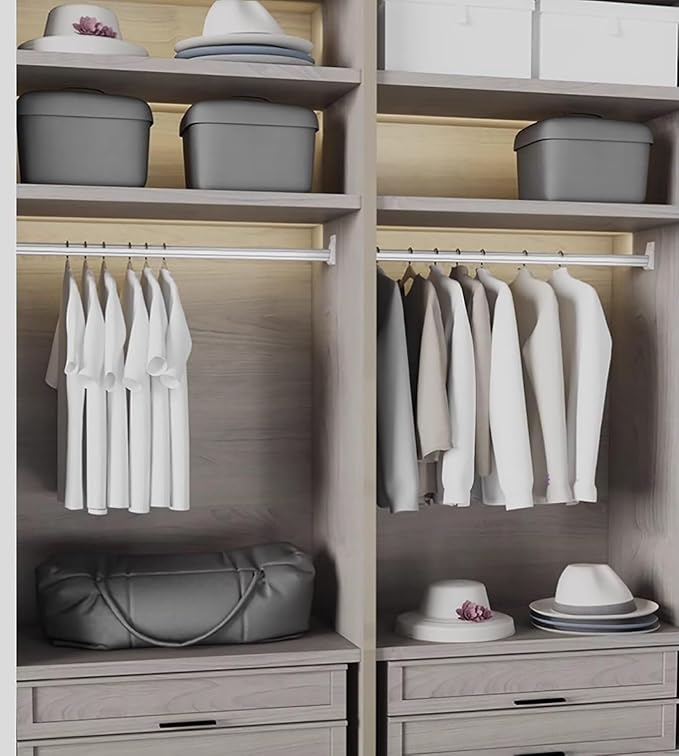Closet Rod, Clothing Rack, Metal Closet Bar - Image 5