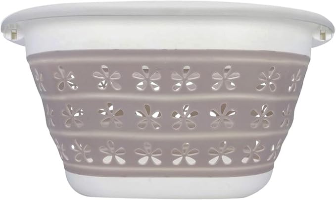 Camco Collapsible Laundry Basket | Features Simple Pop-Open & Collapse-Down - Image 3