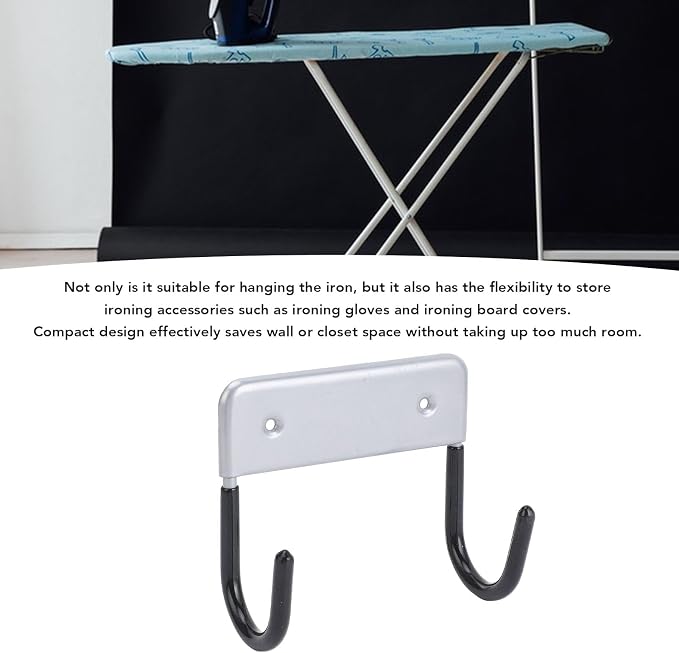 Ironing Board Hanger, Iron Wall Mount Holder - Image 3