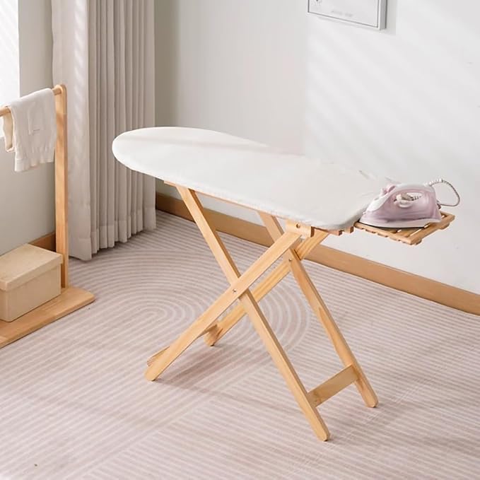 Solid Wood Ironing Station, Ironing Board Height Adjustable Iron Rest, Full by Unknown