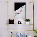 Clothing Store Wall Mounted Display Rack, Retail Garment Rack, Window Hanging by ILWorkTLs