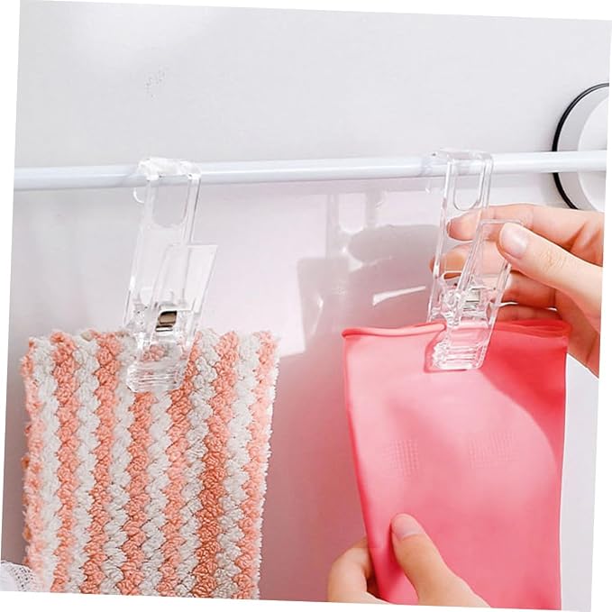 NUOBESTY 8pcs Heavy Duty Windproof Laundry Clips Multi-Functional Clips - Image 8