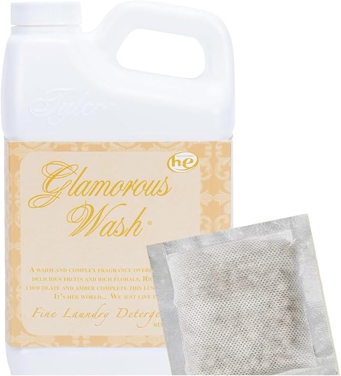 Tyler Candle Company ICON Wash Fine Laundry Detergent 32 Fl oz w/Dryer Sachet by Unknown