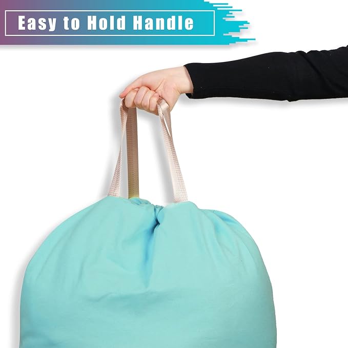 LOLOMLO Extra Large Canvas Laundry Bags - Image 3