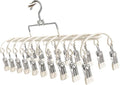 Stainless Steel Sock Clothes Drying Rack 20 Clip Rustproof Laundry Organizers by NTCLHFXU