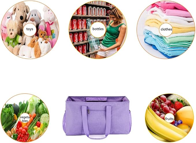 Extra Large Utility Tote Bag – Reusable Shopping Bag - Image 5