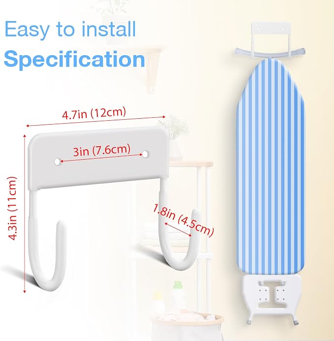 Ironing Board Wall Mount Ironing Board Hanger Wall Mount - Image 3