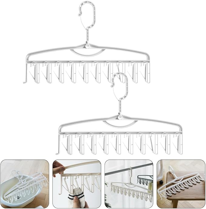 jojofuny Windproof Sock Dryer Hanger - Image 7