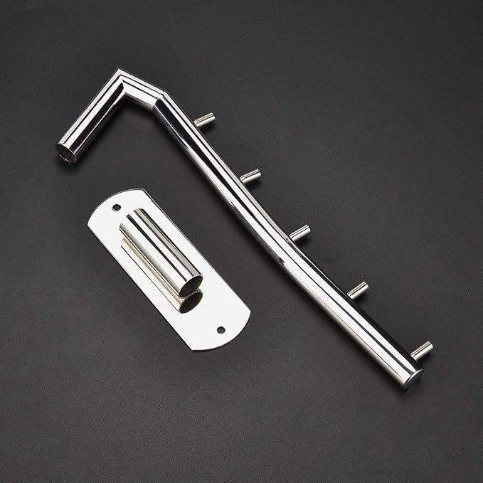 Clothes Drying Rack, Stainless Steel Wall Mount Coat Hanger Holder, Laundry - Image 7