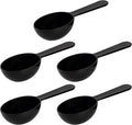 Framendino, 5 Pack Plastic Coffee Measuring Spoons Short Handle Scoops by Unknown