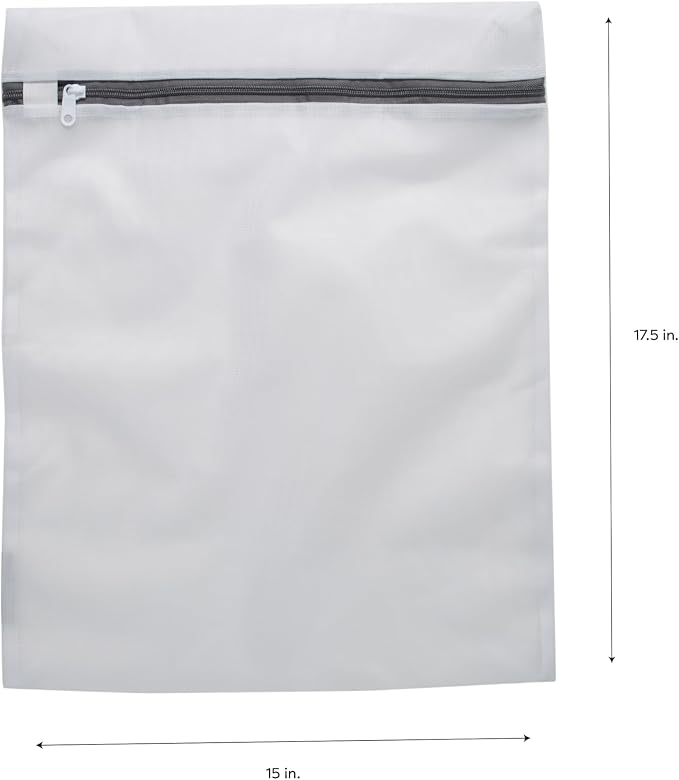 Large Mesh Wash Bag | Laundry | Washing Machine | Zipper Closure | Prevents - Image 5