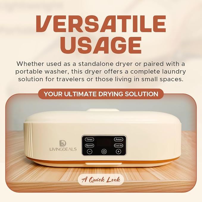 Portable Clothes Dryer for Laundry - Image 7