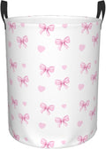 Cute Pink Bow Laundry Basket by MAZAOTEULaundryHamper