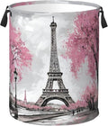 Paris Eiffel Tower Laundry Hamper Bag by Unknown