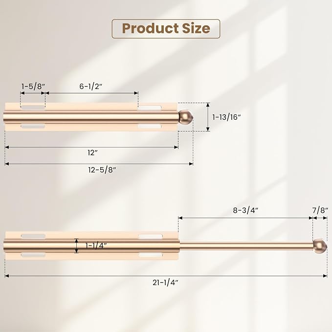 Valet Rod for Closet Pull Out, Retractable Slide Out Valet Rod Closet - Image 3