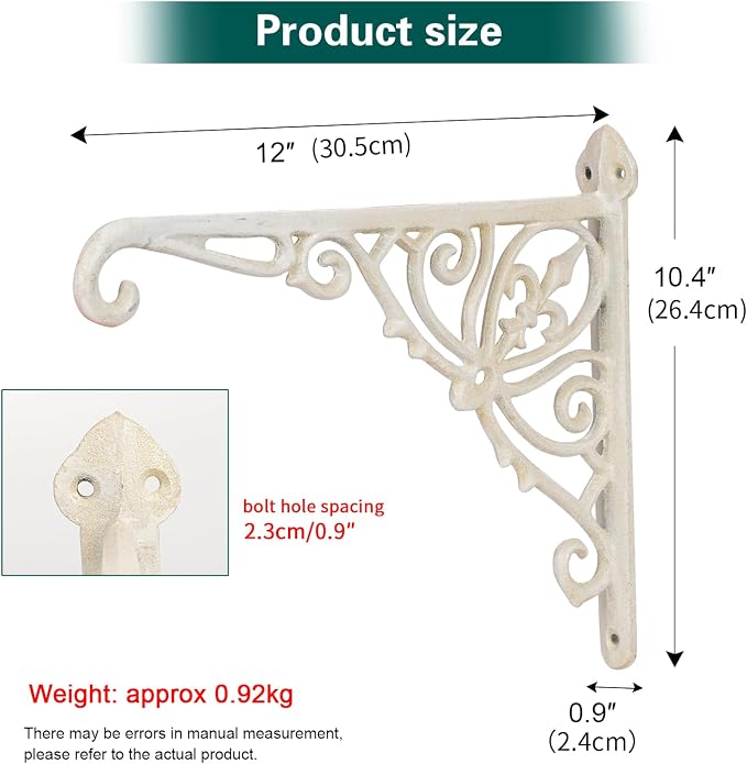 Sungmor Decorative Cast Iron Wall Bracket - Image 5