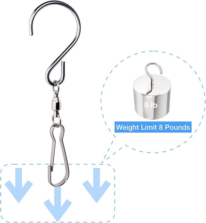 HS's Creation 6 Pack S Hook Clip Swivel - Image 5