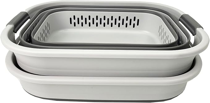 SAMMART 40L Collapsible Plastic Laundry Basket - Image 5