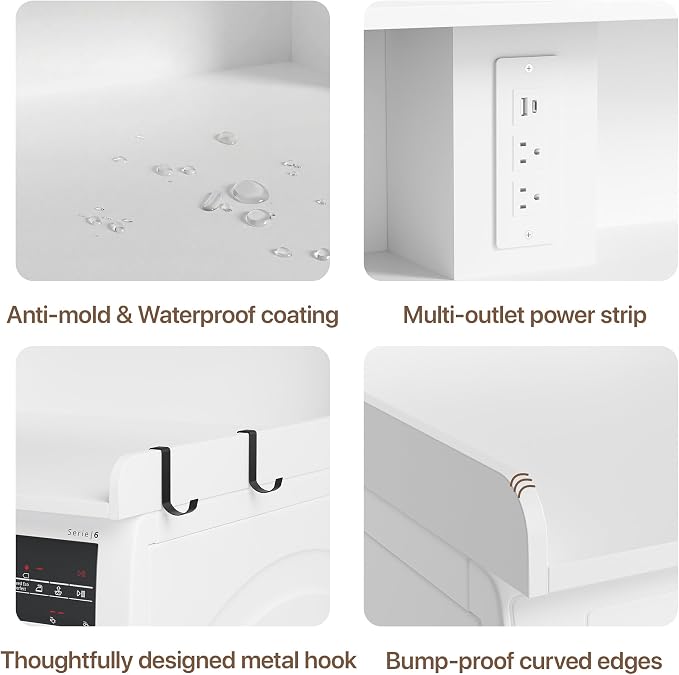 Seang 2-Tier Washer Dryer Countertop - Image 6