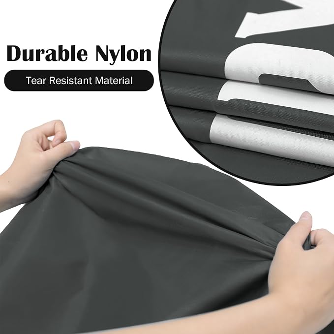 Laundry Bag, Travel Laundry Bag Machine Washable Dirty Clothes Organizer - Image 4