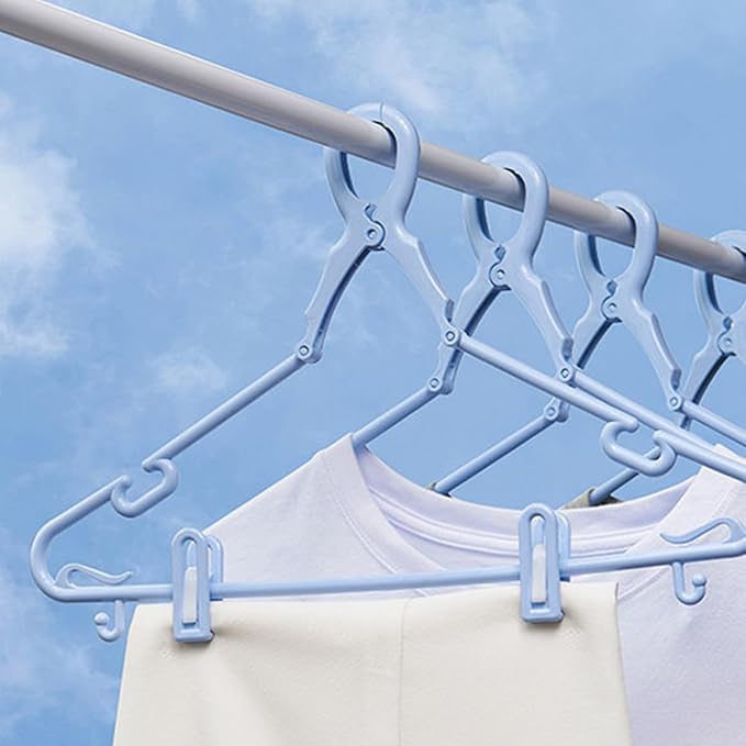 BESPORTBLE Windproof Plastic Clothes Hangers Set of 5 - Image 6